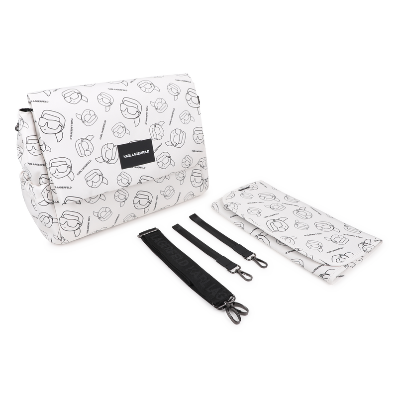 SACO DE FRALDAS KARL LAGERFELD KIDS 
                        UNISEX