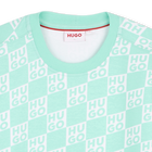 Vestido de manga curta HUGO 
                    GIRL