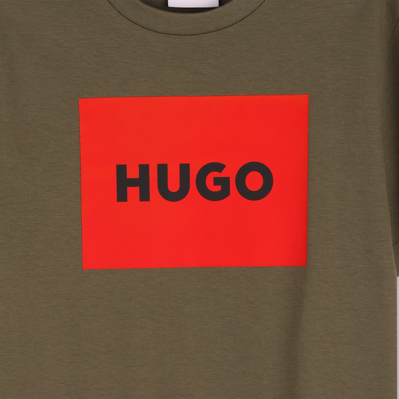 T-shirt de manga curta HUGO 
                    BOY