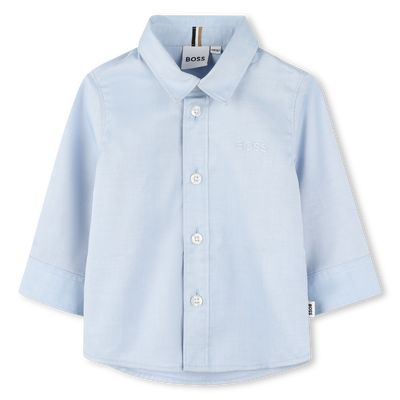 Long-Sleeved Cotton Shirt BOSS BOY