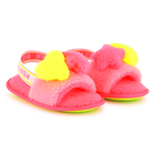 Chinelos em malha polar BILLIEBLUSH 
                    GIRL