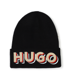 Gorro de malha com dobra HUGO 
                    BOY