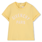 T-shirt de manga curta, AMARELO, hi-res