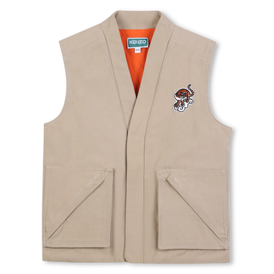 Jaqueta sem mangas KENZO KIDS UNISEX