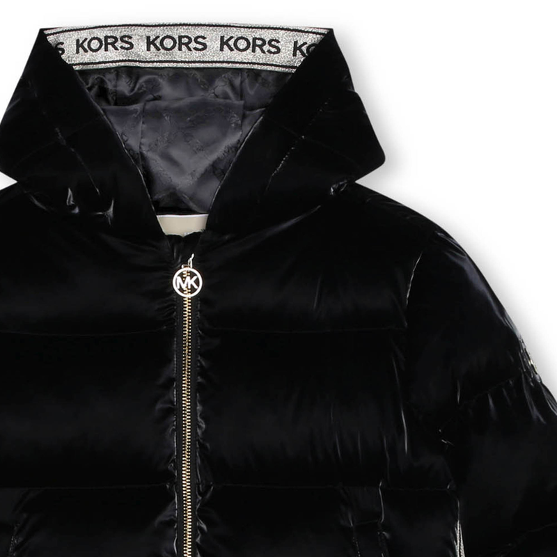 Long Hooded Puffer Jacket MICHAEL KORS 
                    GIRL