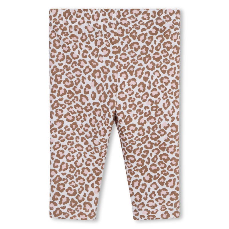 Vestido, leggings e fita KENZO KIDS 
                        GIRL