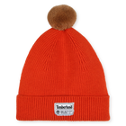 Gorro de malha com pompom TIMBERLAND 
                    MENINO