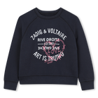 Sweatshirt estampada ZADIG VOLTAIRE 
                    GIRL