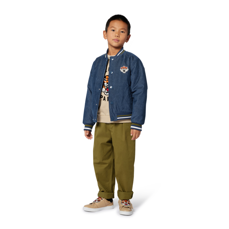 Moletom de lã não escovada KENZO KIDS 
                    BOY