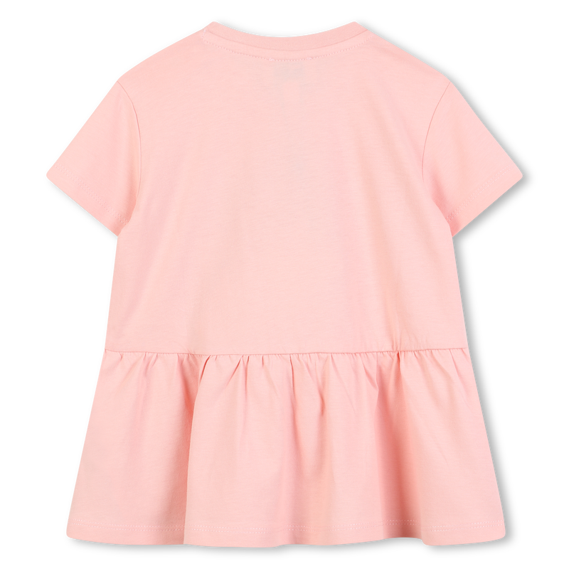 Vestido de manga curta KENZO KIDS 
                    GIRL