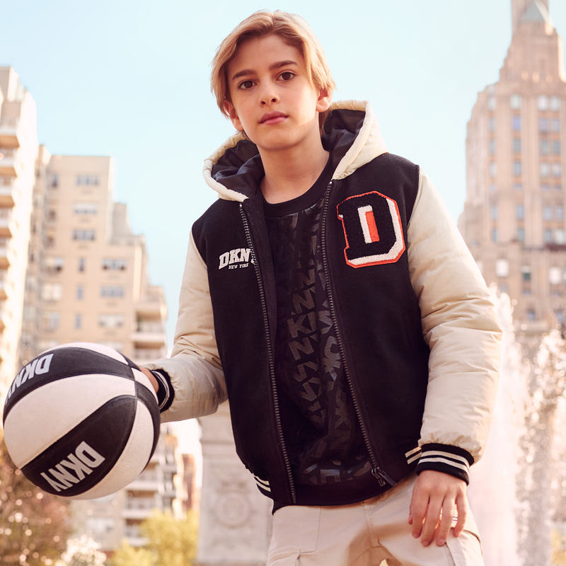 Sweatshirt em molet&atilde;o DKNY 
                        UNISEX