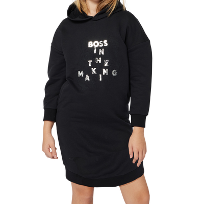 Vestido sweatshirt com capuz BOSS GIRL