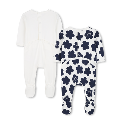 Conjunto de dois pijamas de algod&atilde;o KENZO KIDS UNISEX