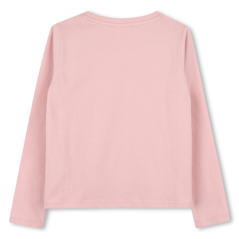 T-shirt de manga comprida em jersey MICHAEL KORS 
                    GIRL