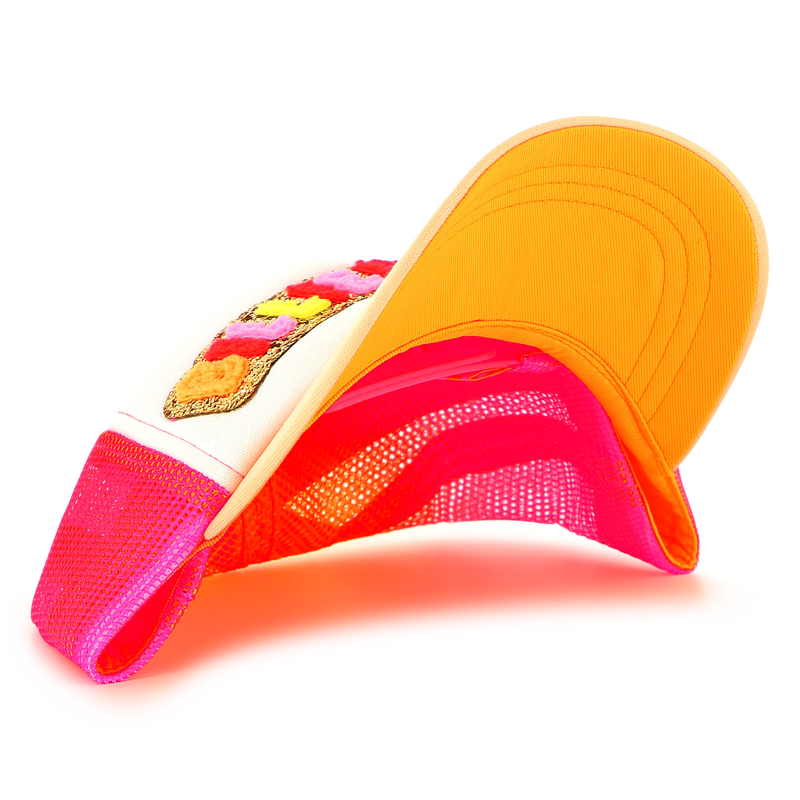 Bon&eacute; com emblema ri&ccedil;ado BILLIEBLUSH 
                        GIRL