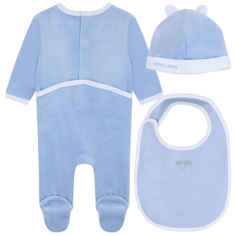 Pijama com gorro e babete KENZO KIDS 
                        UNISSEXO