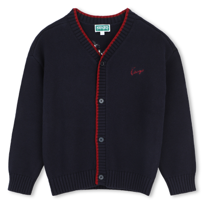 Cardigan de tric&ocirc; KENZO KIDS UNISSEX