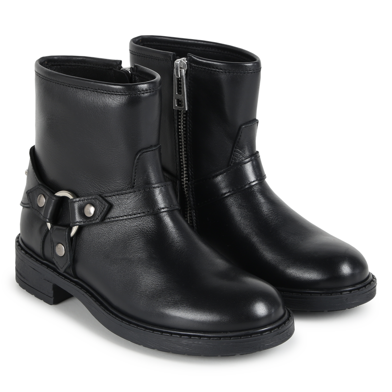 Botins de couro com fecho ZADIG & VOLTAIRE 
                        GIRL