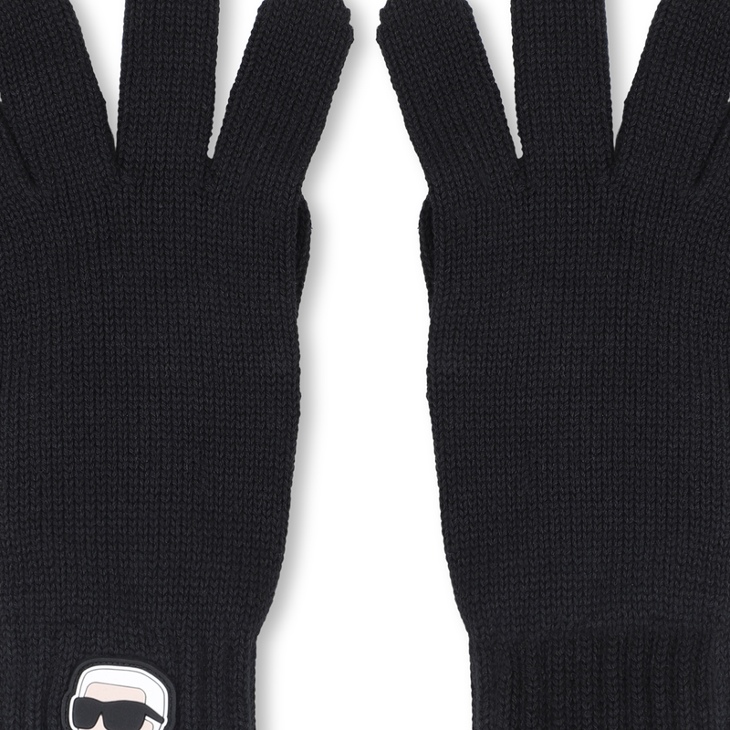 Luvas de malha KARL LAGERFELD KIDS 
                    BOY