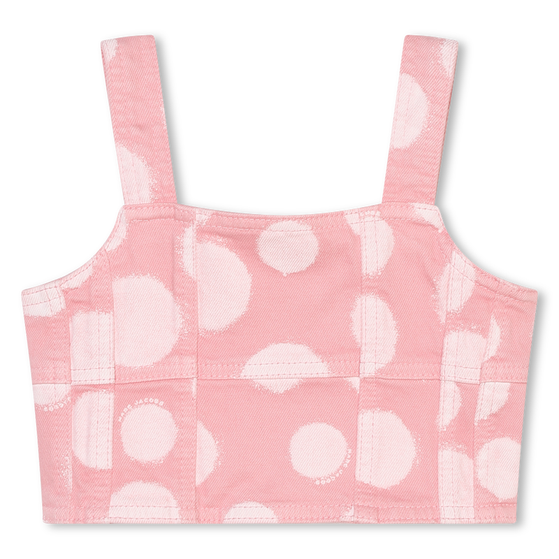 Top com alças MARC JACOBS 
                    GIRL