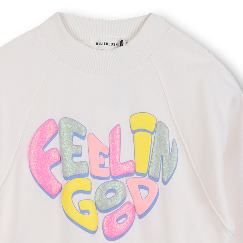 Vestido bimaterial BILLIEBLUSH 
                        GIRL