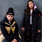 Parka comprida com capuz HUGO 
                    GIRL