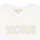 T-shirt de manga comprida em jersey MICHAEL KORS 
                    GIRL