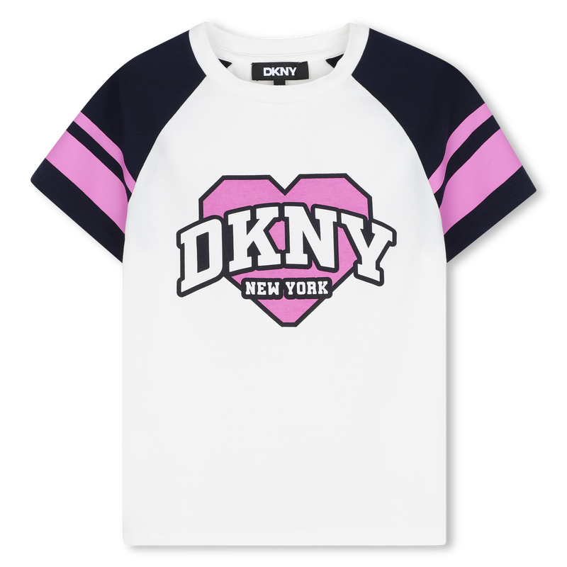 Camiseta de mangas curtas DKNY 
                        GIRL