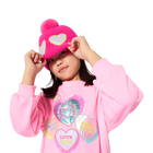 Gorro de fios fantasia macio BILLIEBLUSH 
                    GIRL
