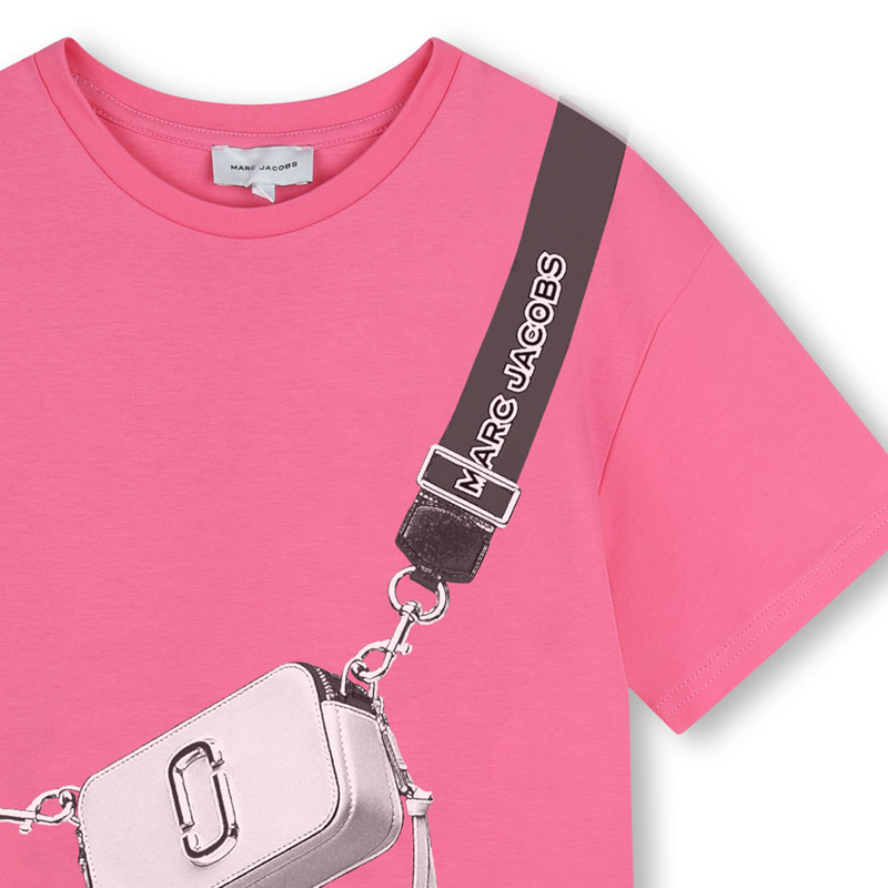 Vestido-T-shirt de manga curta MARC JACOBS 
                        GIRL