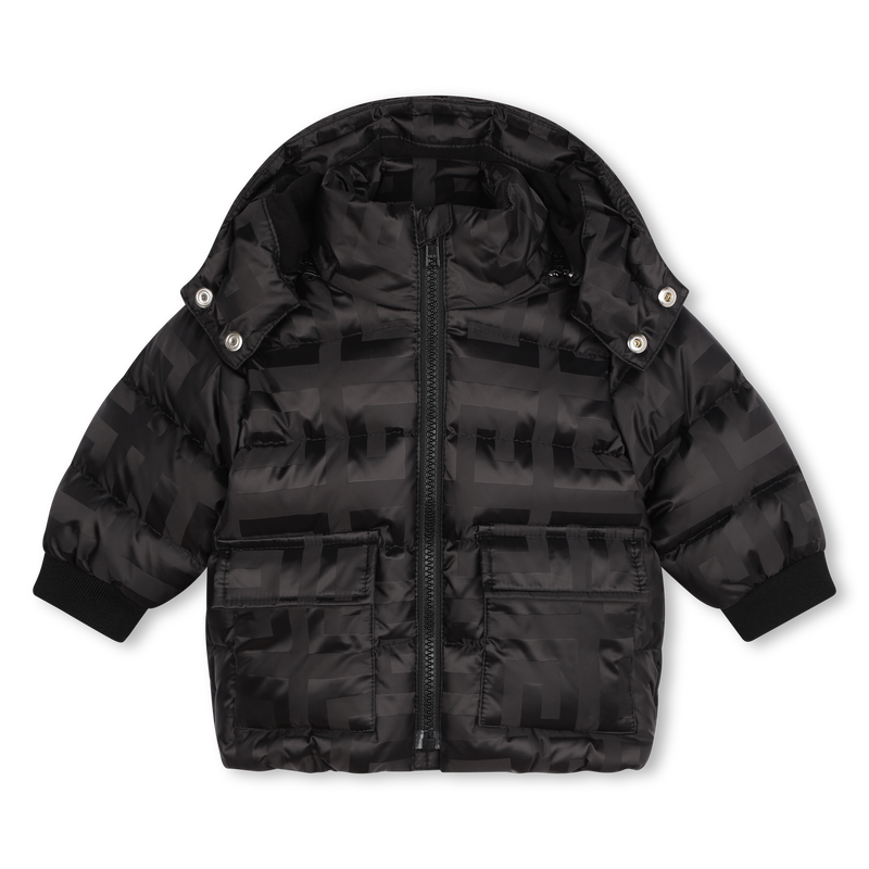 Blusão de penas capuz amovível GIVENCHY 
                    BOY