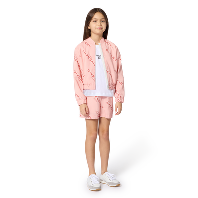 Conjunto de cardig&atilde; e short GIVENCHY GIRL