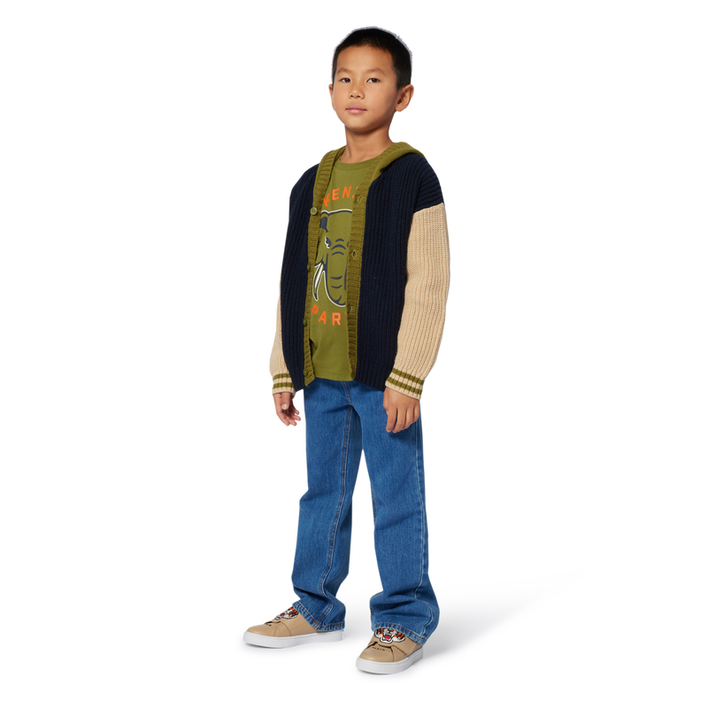 Cardigã de malha KENZO KIDS 
                    BOY