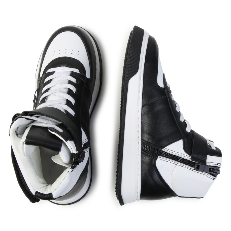 Sapatilhas pele com atacadores GIVENCHY 
                    BOY