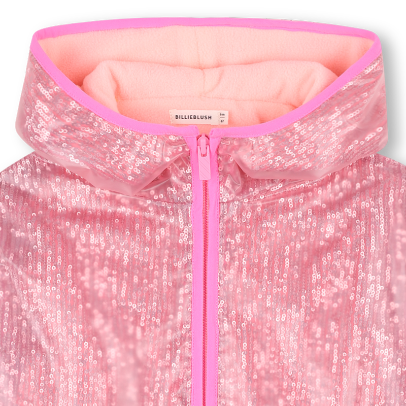 Pele oleosa transparente embelezada com lantejoula BILLIEBLUSH 
                    GIRL