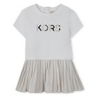 Vestido de manga curta MICHAEL KORS 
                    GIRL