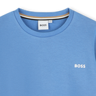 Sweatshirt gola redonda lisa BOSS 
                    BOY