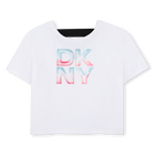 T-shirt de manga curta DKNY 
                    GIRL