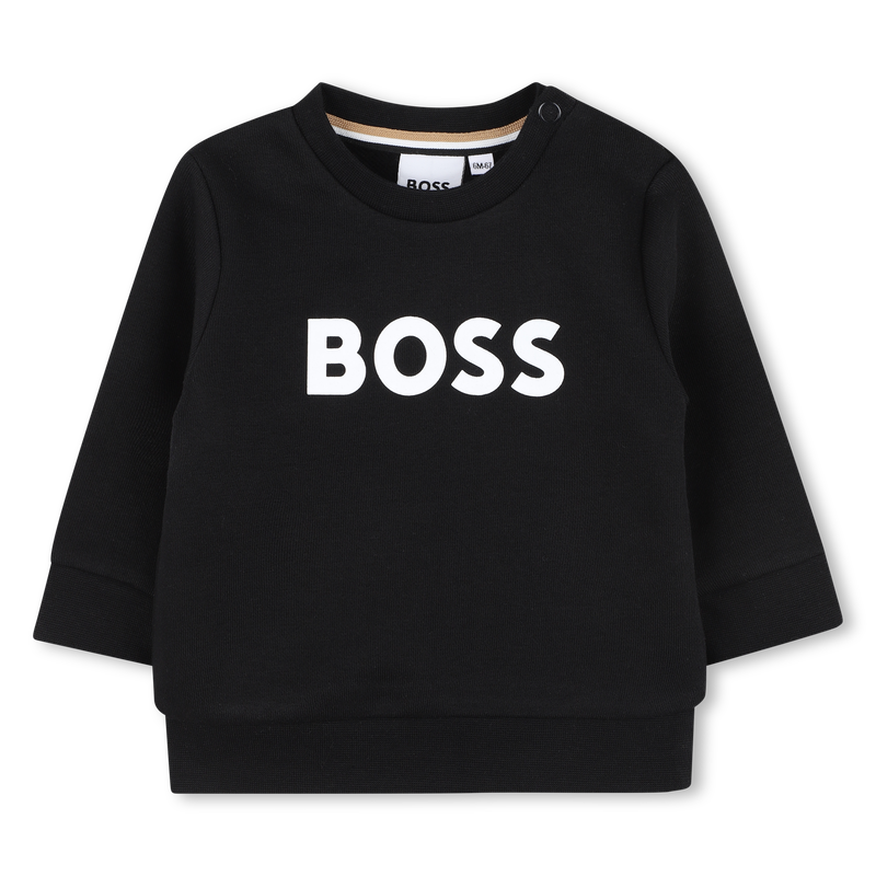 Moletom com gola redonda BOSS 
                    BOY