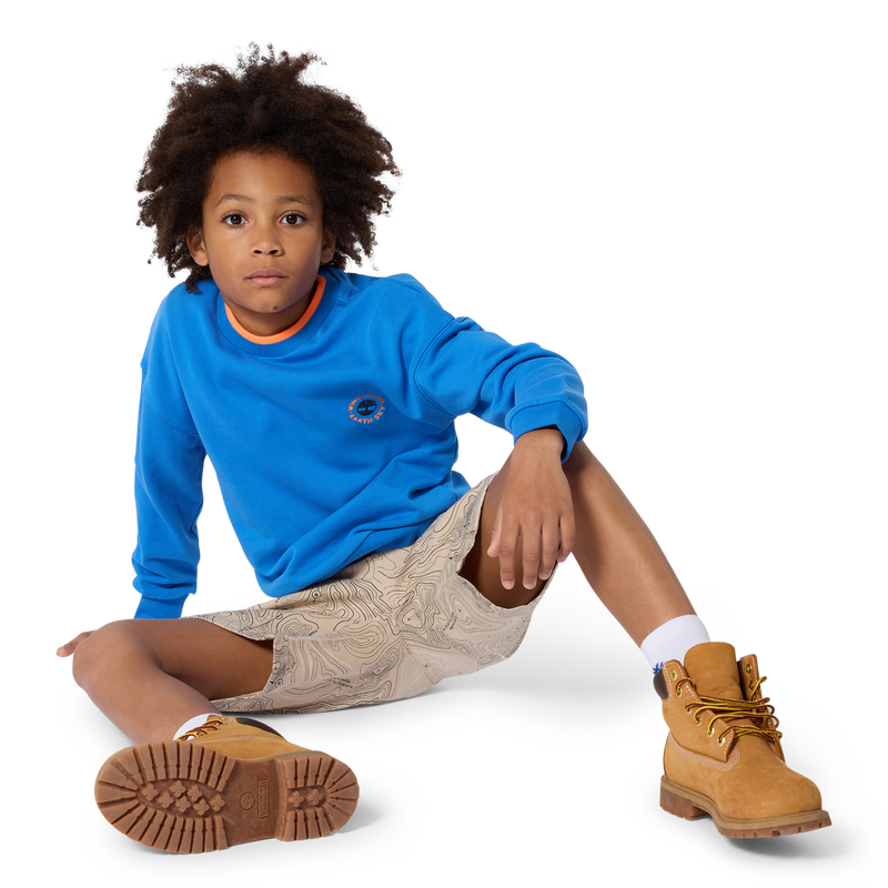 CAL&Ccedil;&Otilde;ES BERMUDAS DE CINTURA EL&Aacute;STICA TIMBERLAND 
                        BOY