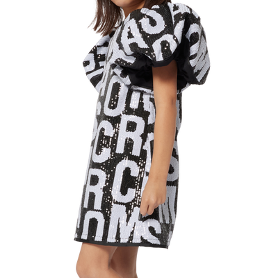 Vestido formal com lantejoulas MARC JACOBS GIRL