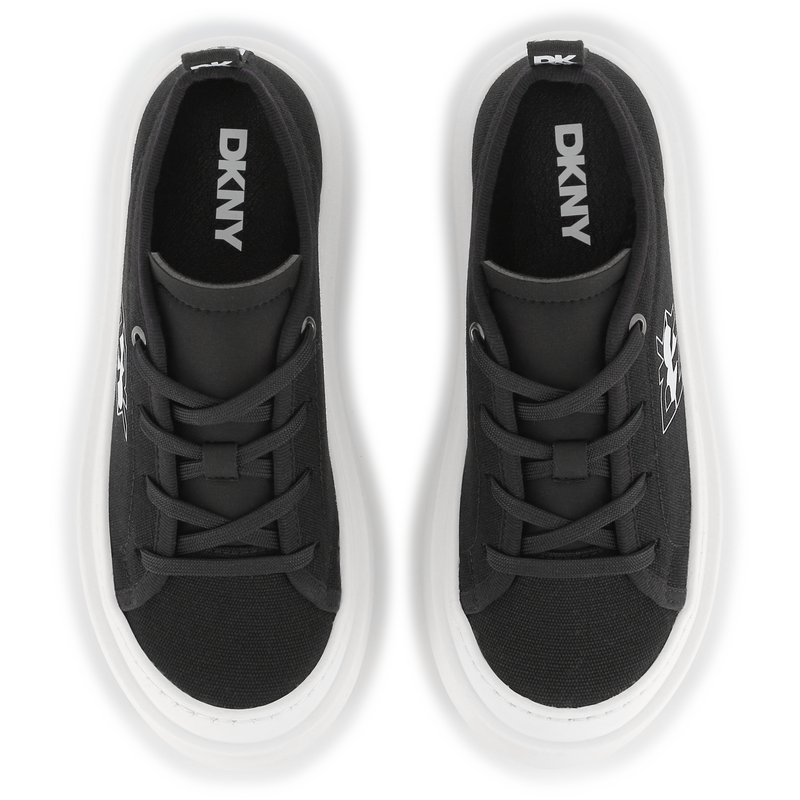 Sapatilhas em lona DKNY 
                        GIRL