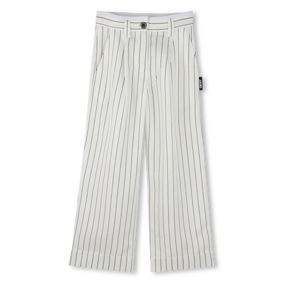 Striped wide-leg trousers DKNY GIRL