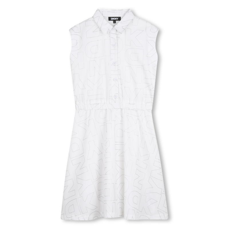 VESTIDO ESTAMPADO DKNY 
                        GIRL