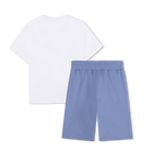T-shirt + conjunto bermuda BOSS 
                    BOY