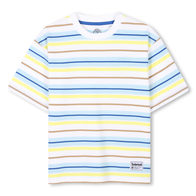 T-shirt larga &agrave;s riscas TIMBERLAND BOY