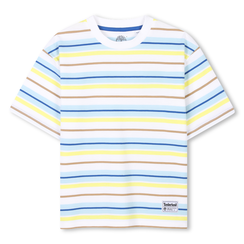 T-shirt larga &agrave;s riscas TIMBERLAND 
                        BOY