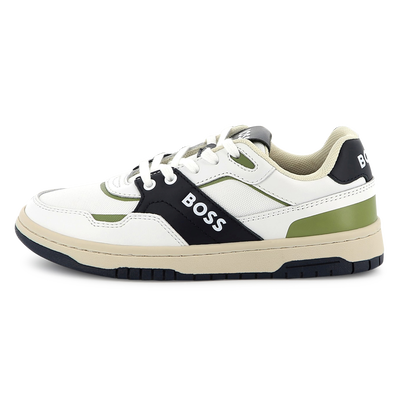 Dual Fabric Lace-Up Sneakers BOSS BOY