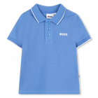 Polo de mangas curtas, GIRBLUE, hi-res