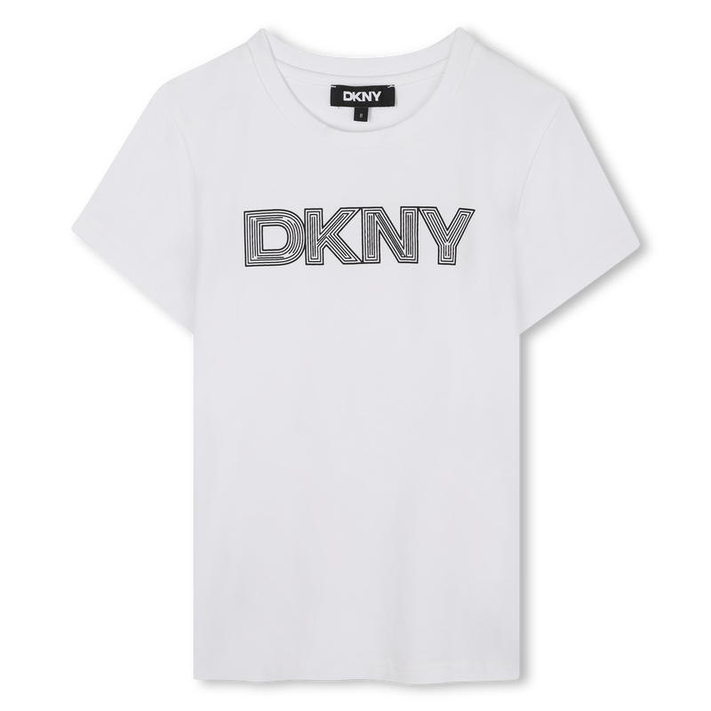 T-shirt de manga curta DKNY 
                        GIRL